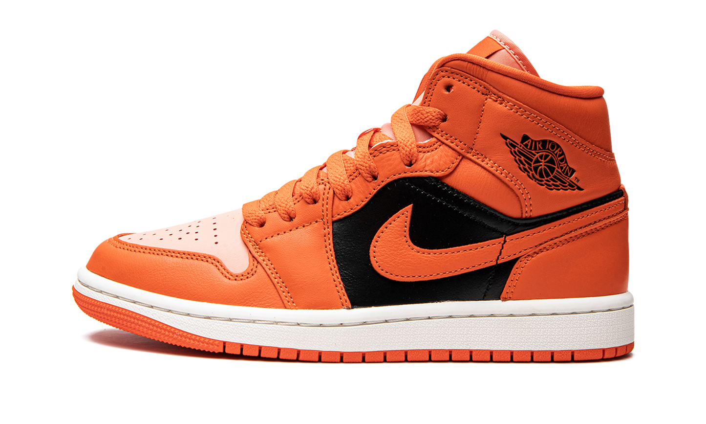 AIR JORDAN 1 MID SE WMNS Orange / Black DM3381 600