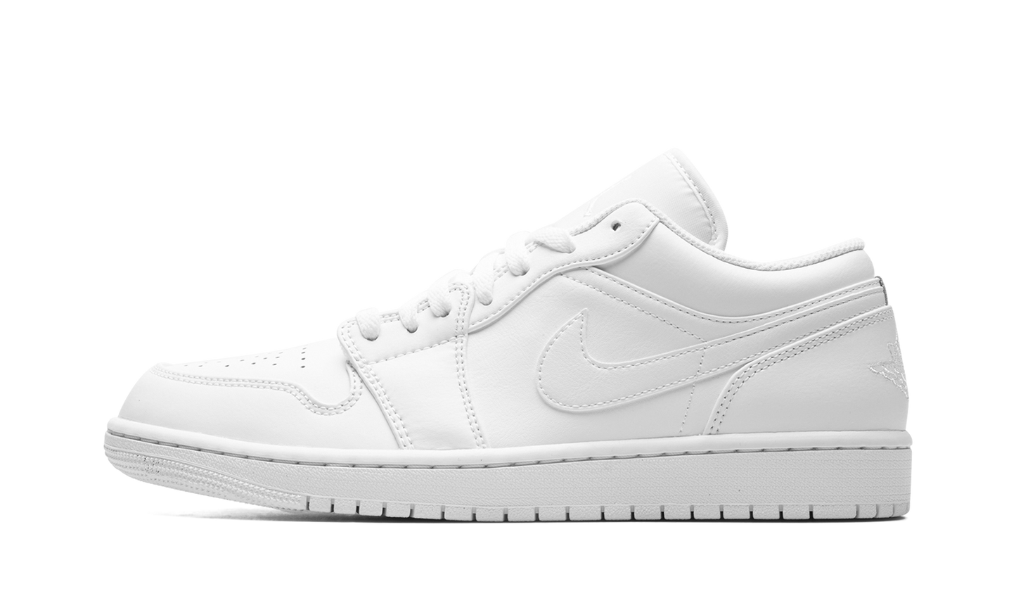 Air Jordan 1 Low Triple White 553558 136