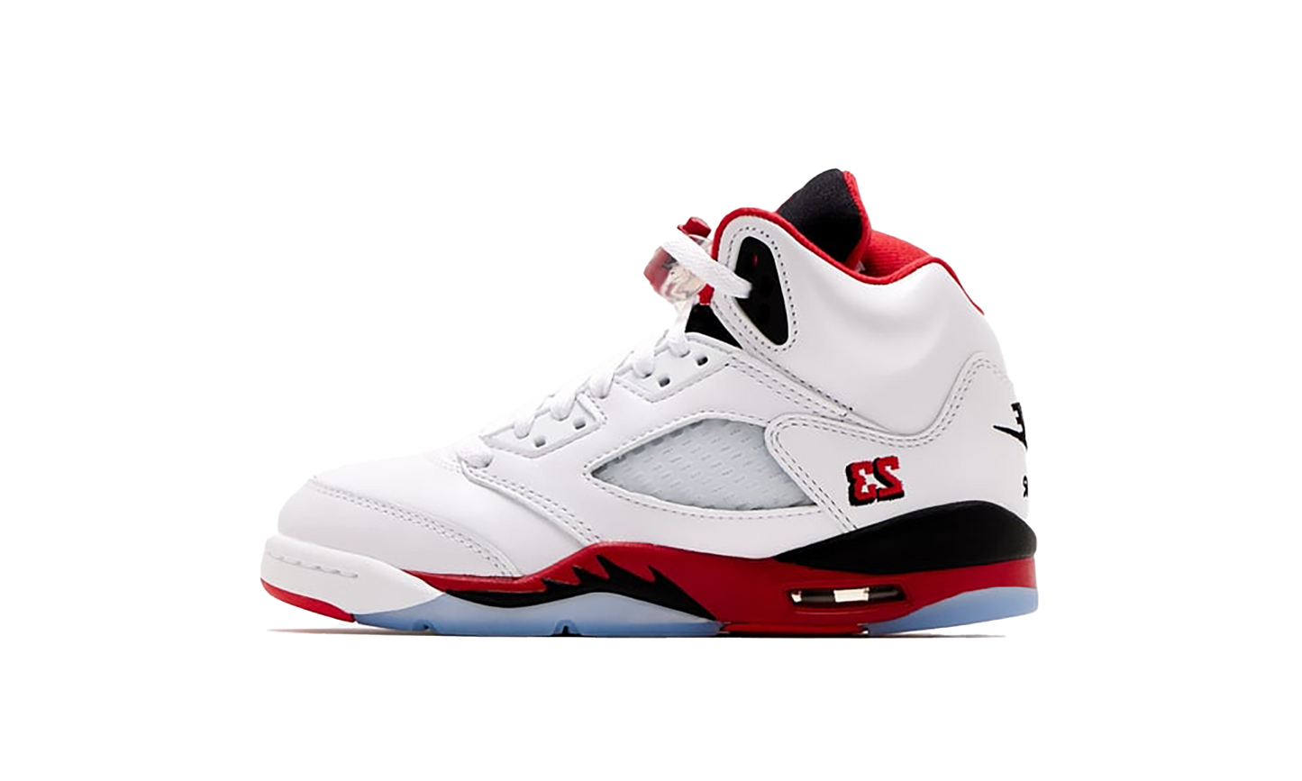 Air Jordan 5 GS Fire Red - Black Tongue (2025) HQ7980 101
