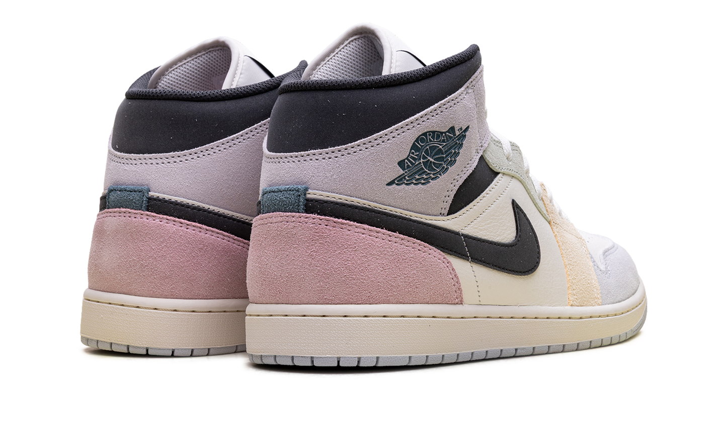 Air Jordan 1 Mid Sail / Anthracite-Jade Aura-Iced Jade IB7110 100