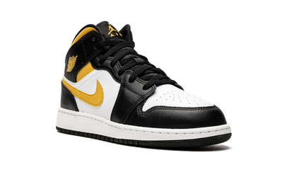 Air Jordan 1 Mid GS Pollen / Black / White 554725 177