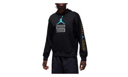 Jordan AJ11 Gamma Fleece Pullover Hoodie Black IQ6970 010