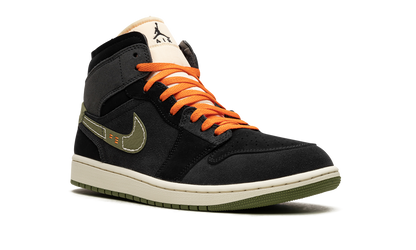 Air Jordan 1 Mid SE Craft Anthracite Light Olive FD6817 003
