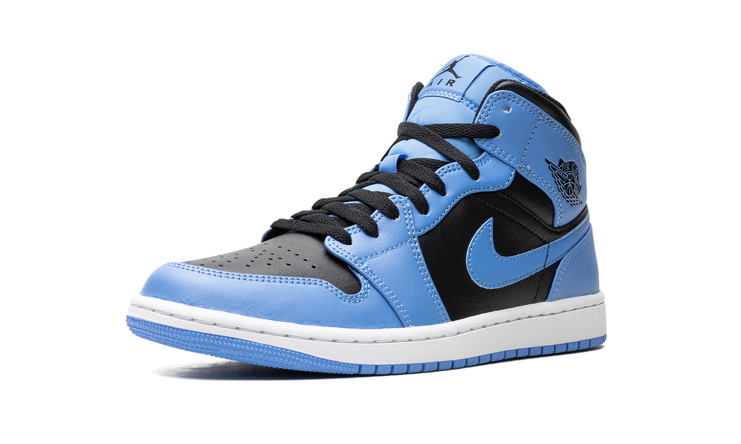 Air Jordan 1 Mid University Blue Black DQ8426 401