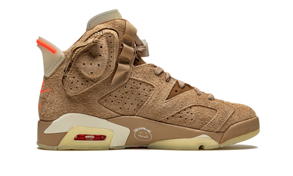 Air Jordan 6 Retro Travis Scott - British Khaki DH0690 200