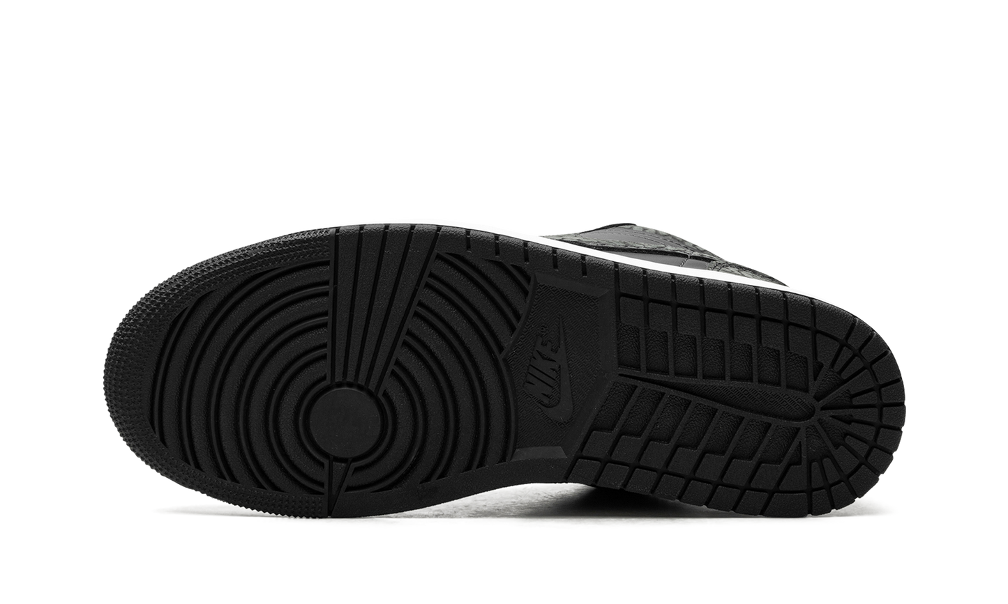 Air Jordan 1 Low Black Elephant FB9907 001