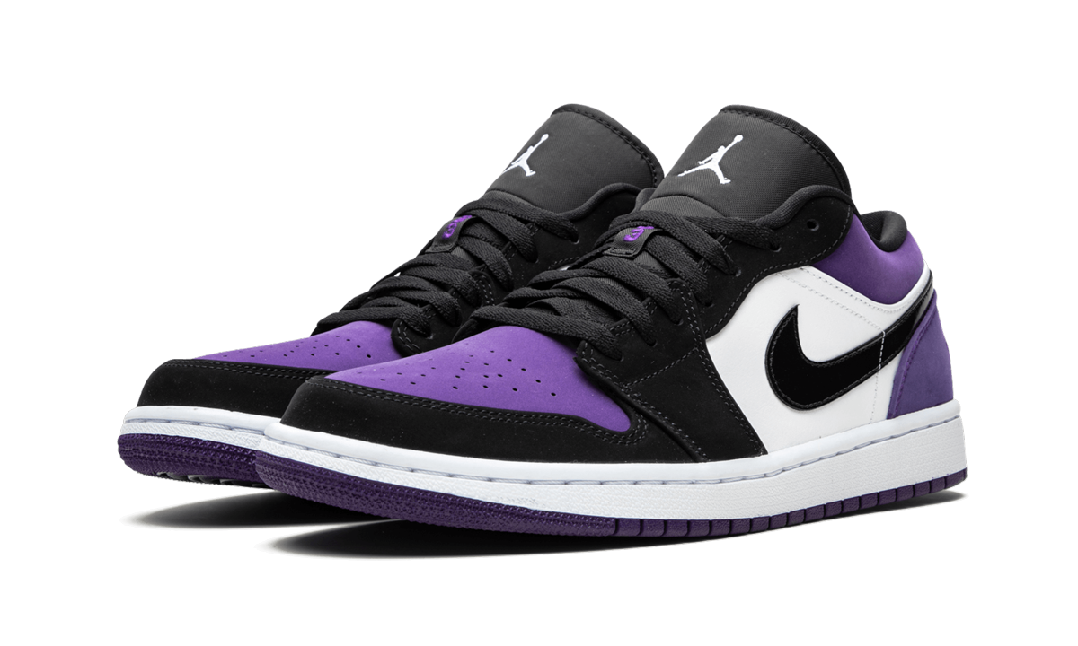 Air Jordan 1 Low Court Purple 553558 125