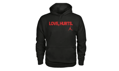 Jordan Fleece Love Hurts Jalen Hurts Hoodie Bred IQ3843 010