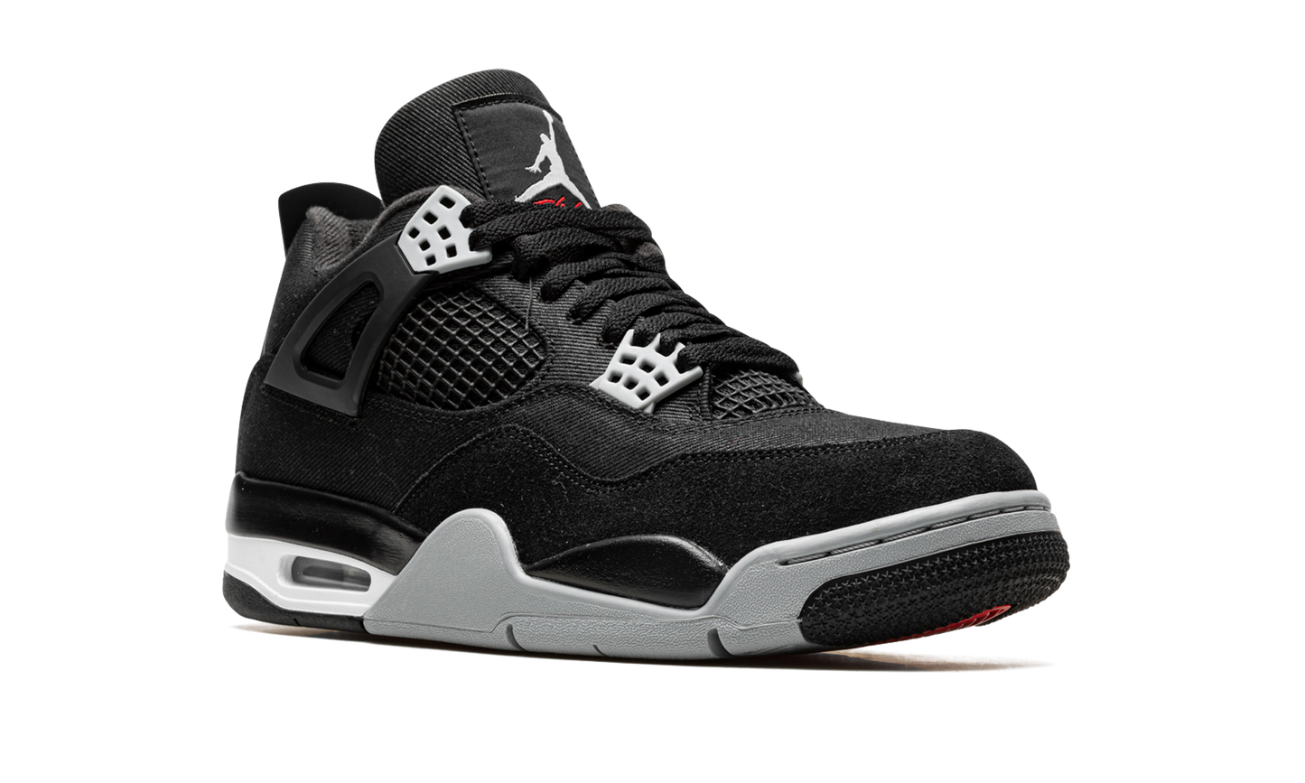 Air Jordan 4 Black Canvas DH7138 006