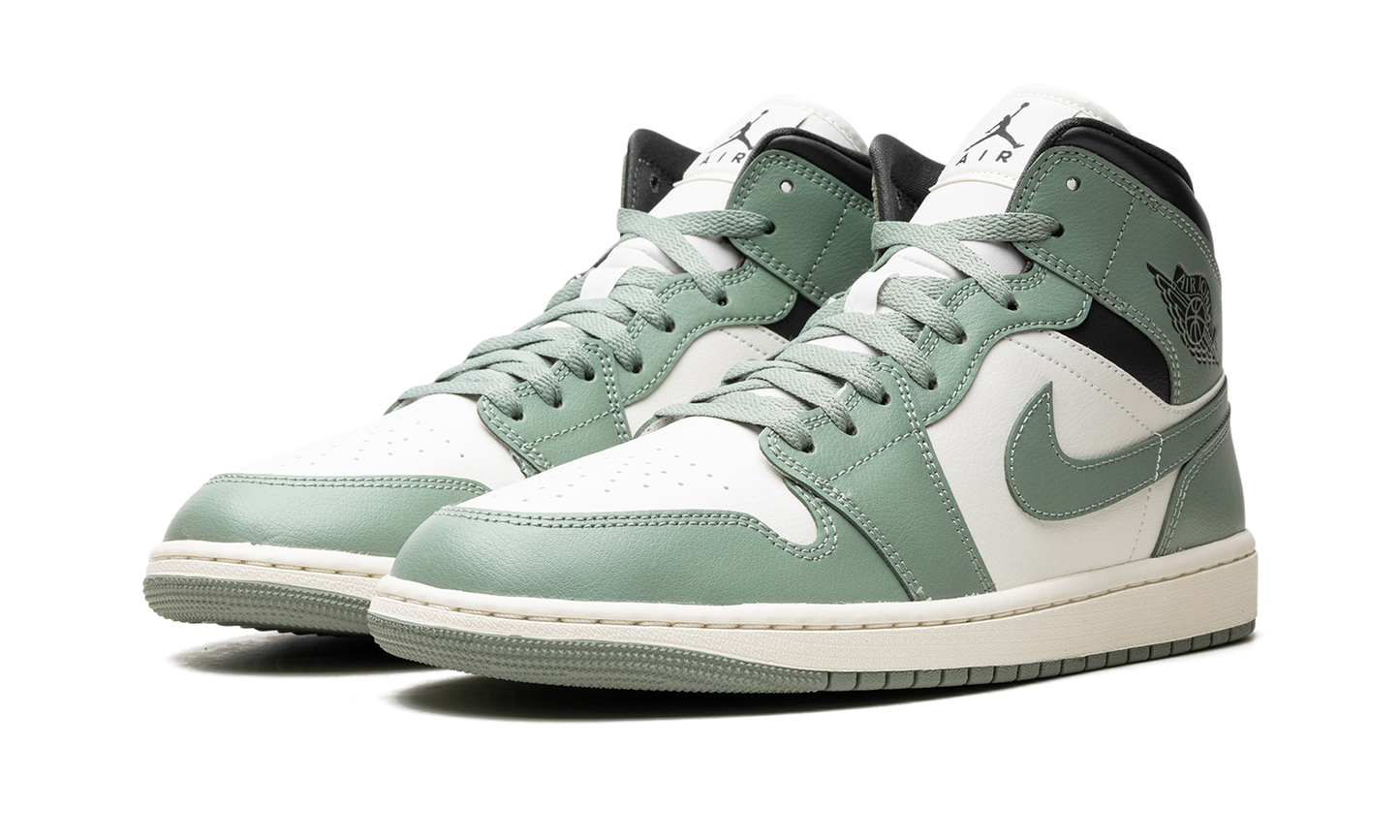 AIR JORDAN 1 MID WMNS JADE SMOKE BQ6472 130
