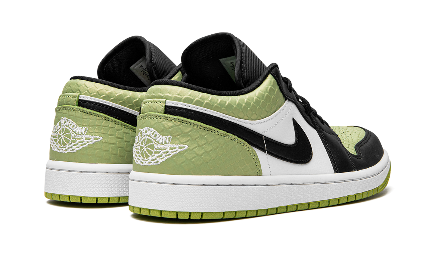 AIR JORDAN 1 LO SE WMNS Vivid Green Snakeskin DX4446 301