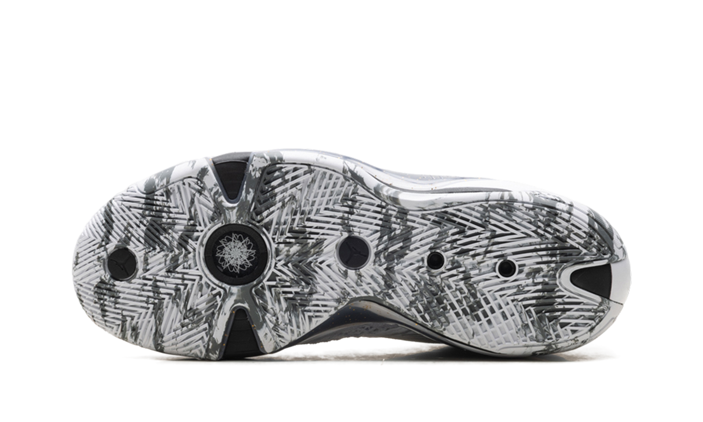 Jordan 38 Low White Metallic Gold Black FD2326 107