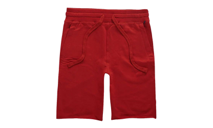 Jordan Craig Palma French Terry Fleece Shorts Red 8350S RED
