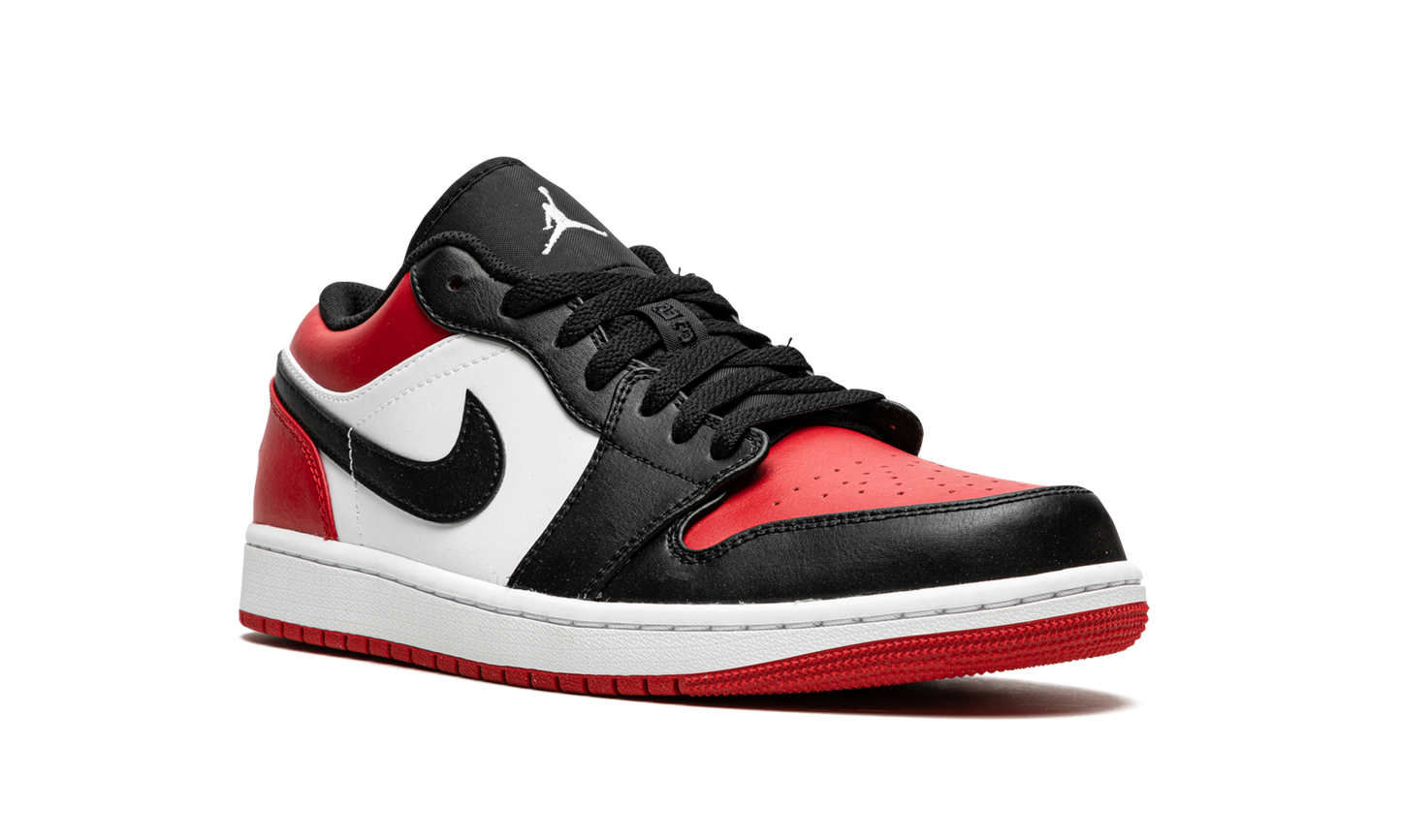 Air Jordan 1 Low Bred Toe 553558 612