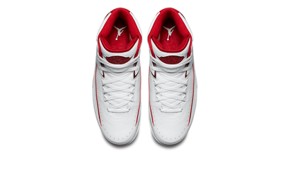 Air Jordan 2 Retro White/Varsity Red 385475 102