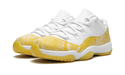 AIR JORDAN 11 LOW WMNS Yellow Snakeskin AH7860 107