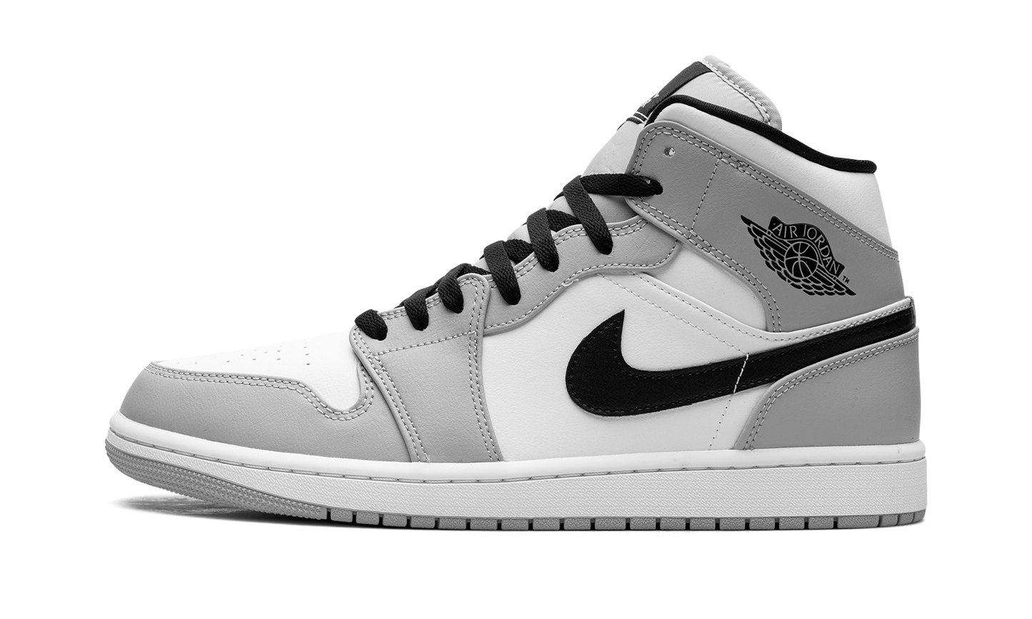 Air Jordan 1 Mid Light Smoke Grey 554724 092