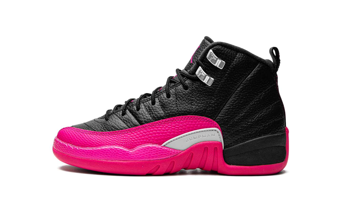 Air Jordan 12 Retro GS Black Pink 510815 026
