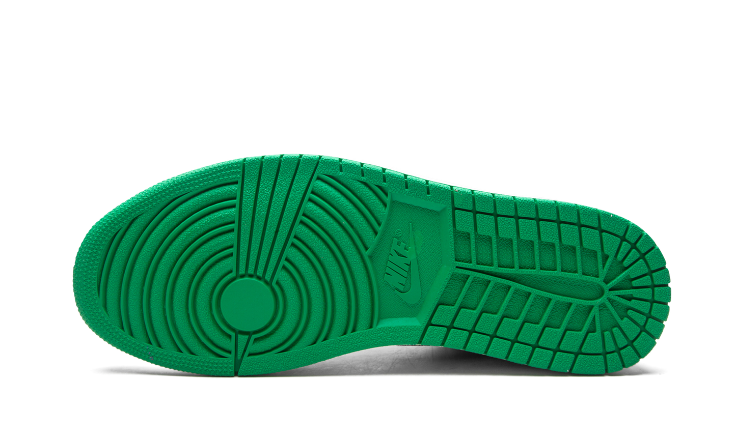 Air Jordan 1 Low White / Lucky Green 553558 129