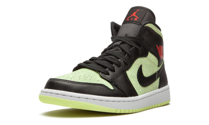AIR JORDAN 1 MID SE WMNS Barely Volt / Chile Red CV5276 003