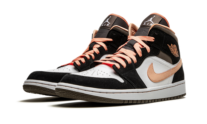 AIR JORDAN 1 MID SE WMNS Peach Mocha DH0210 100
