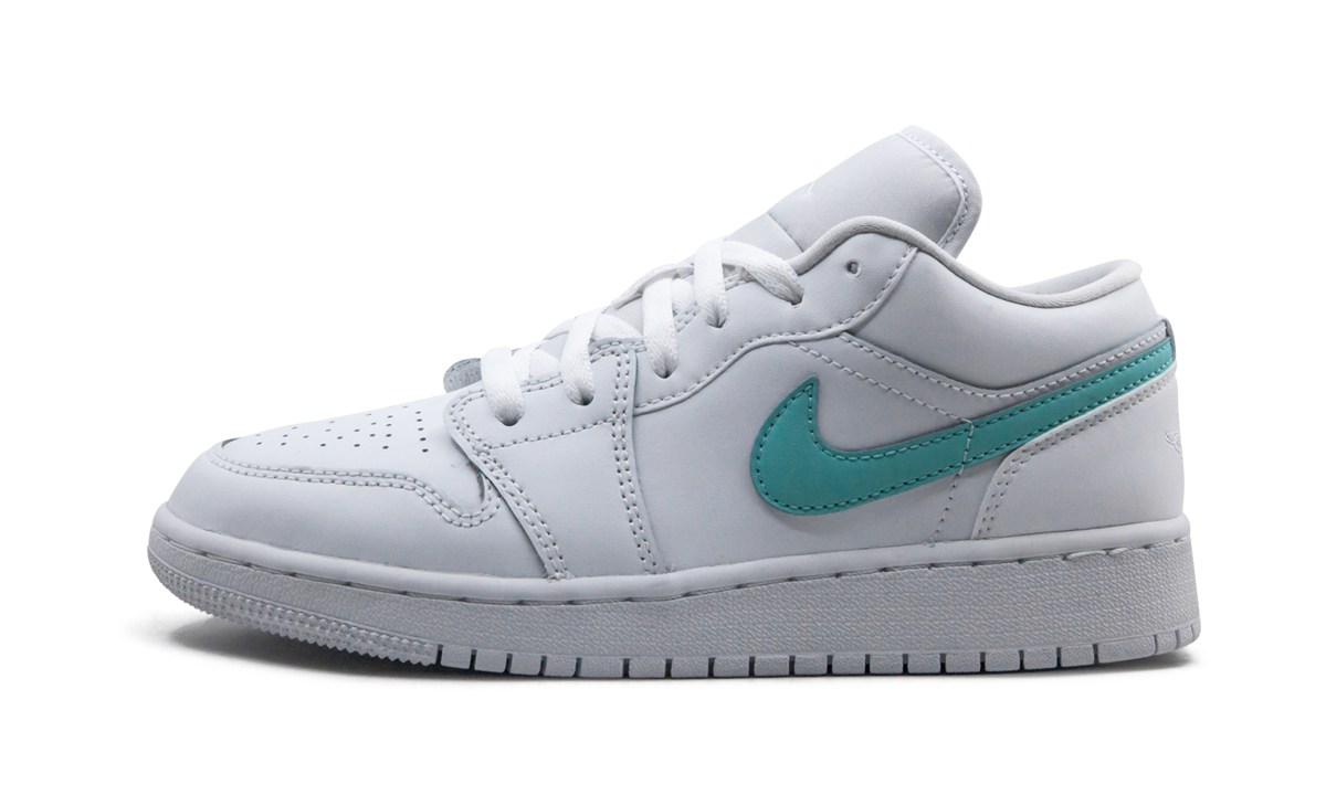 Air Jordan 1 Low GS Multicolor Swoosh CW7035 100