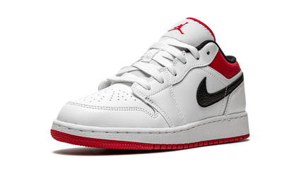 Air Jordan 1 Low GS White / Gym Red 553560 118