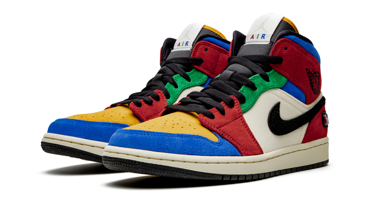Air Jordan 1 Mid Blue The Great - Fearless CU2805 100
