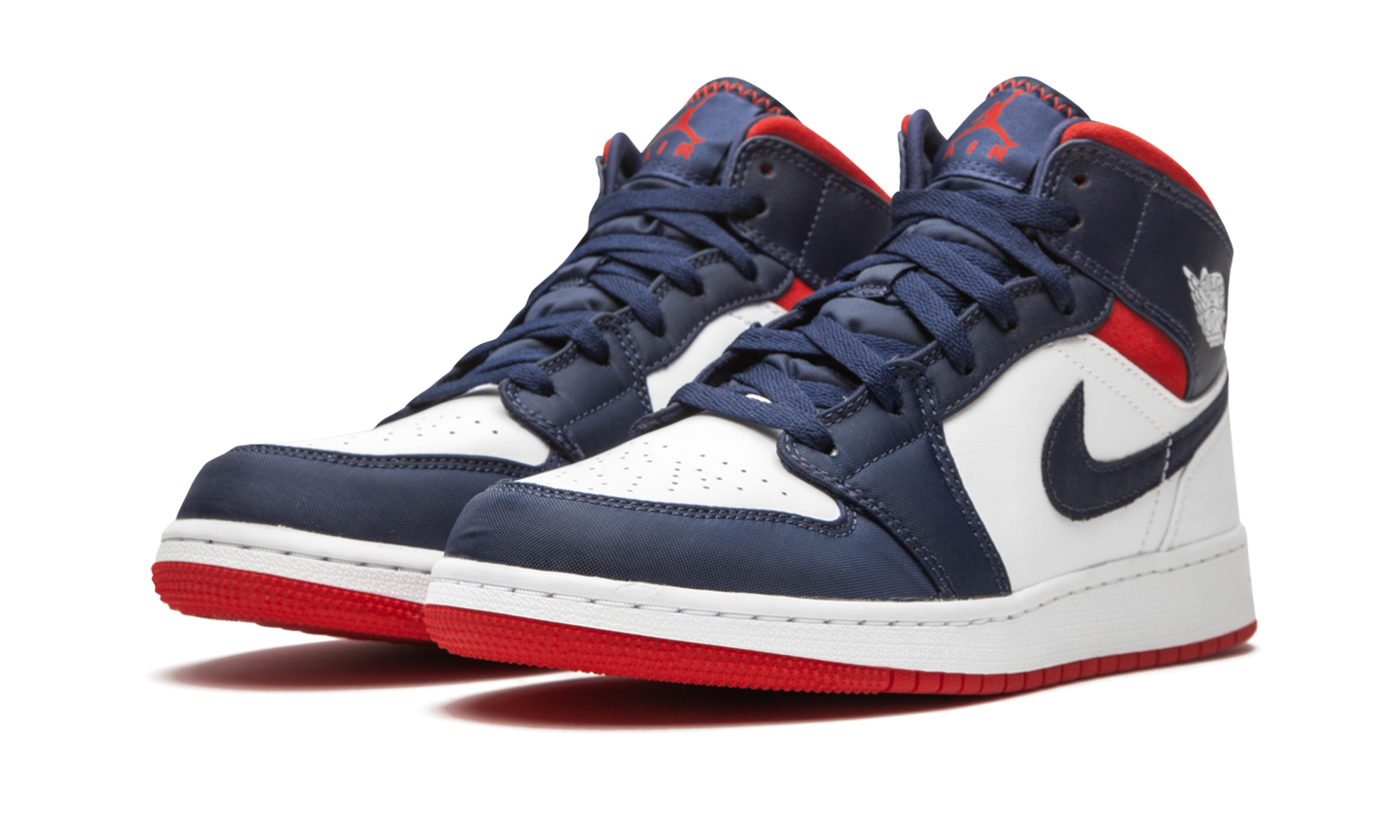 Air Jordan 1 Mid SE GS USA BQ6931 104