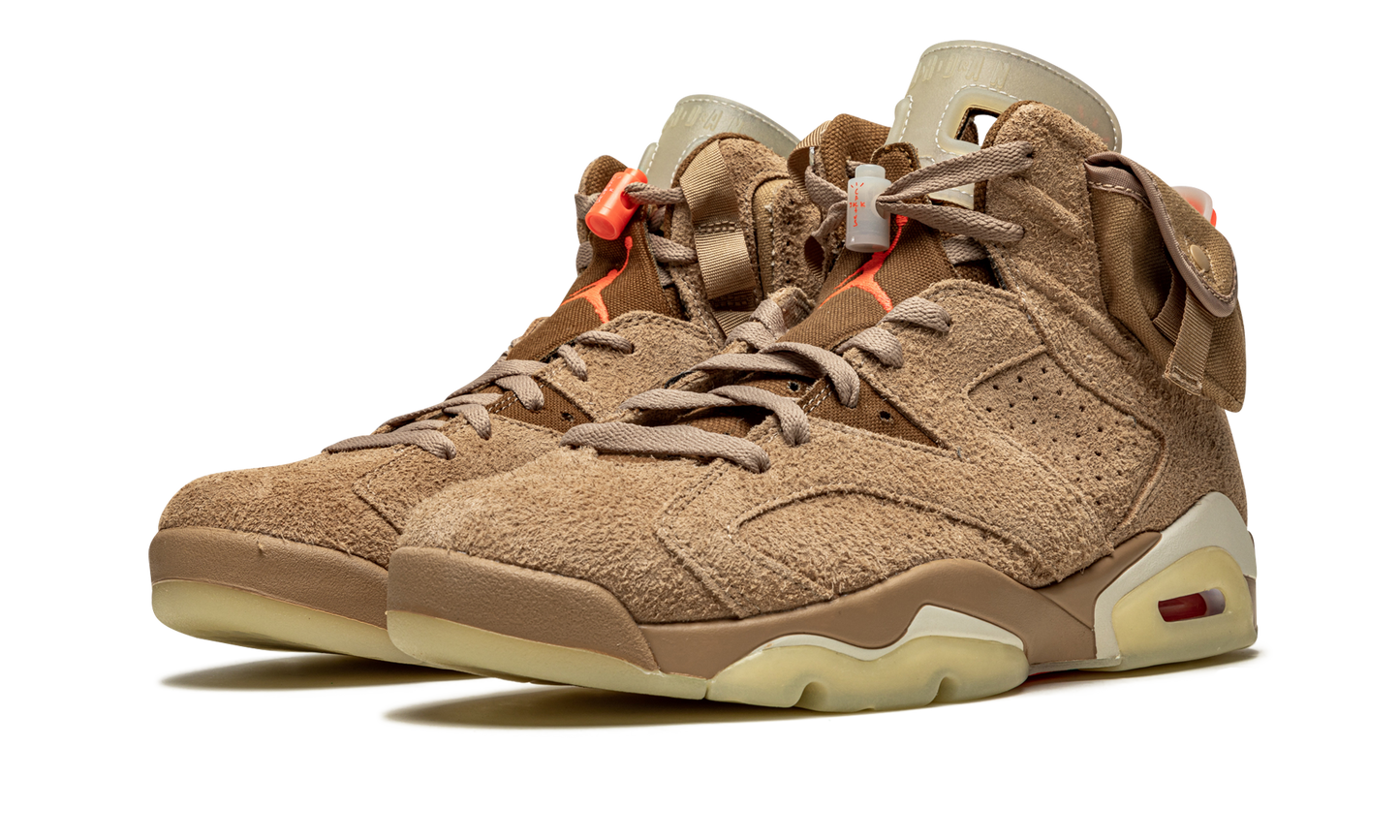 Air Jordan 6 Retro Travis Scott - British Khaki DH0690 200