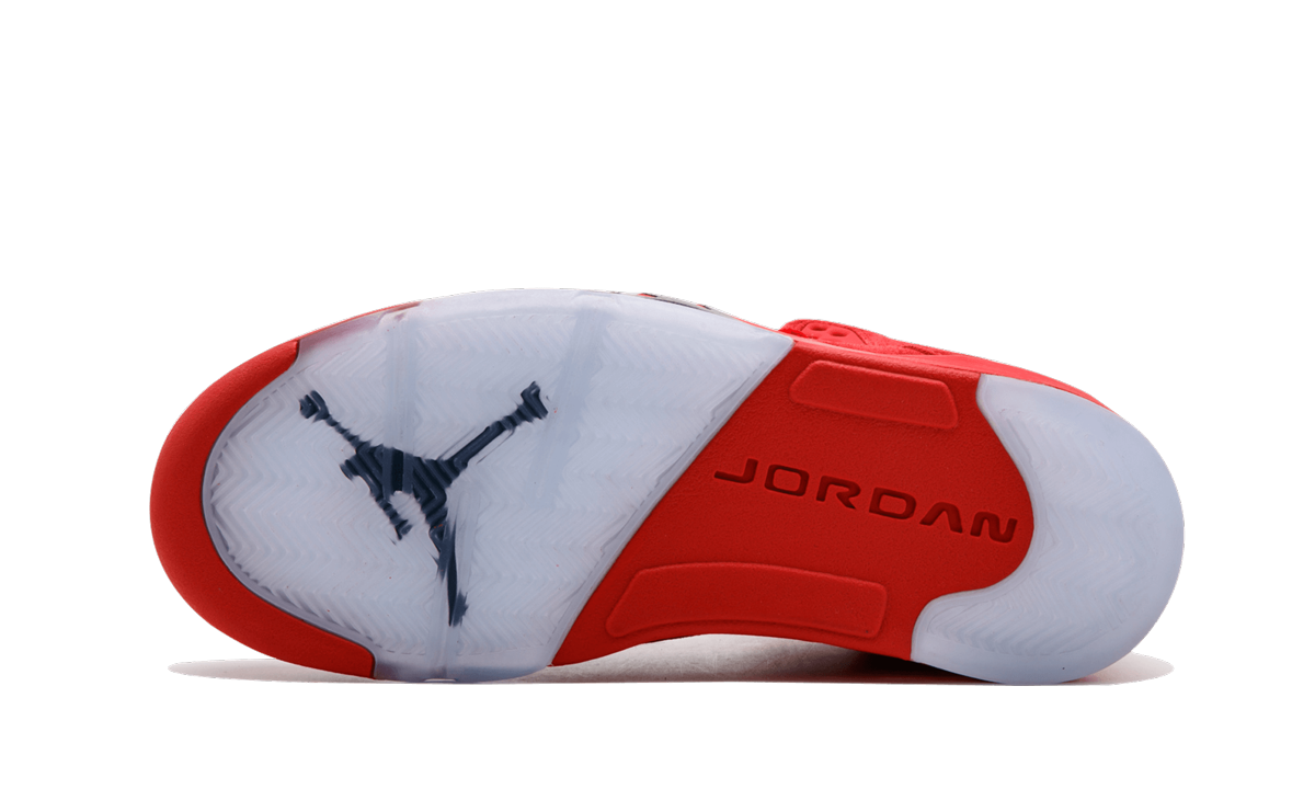 Air Jordan 5 Retro Red Suede 136027 602