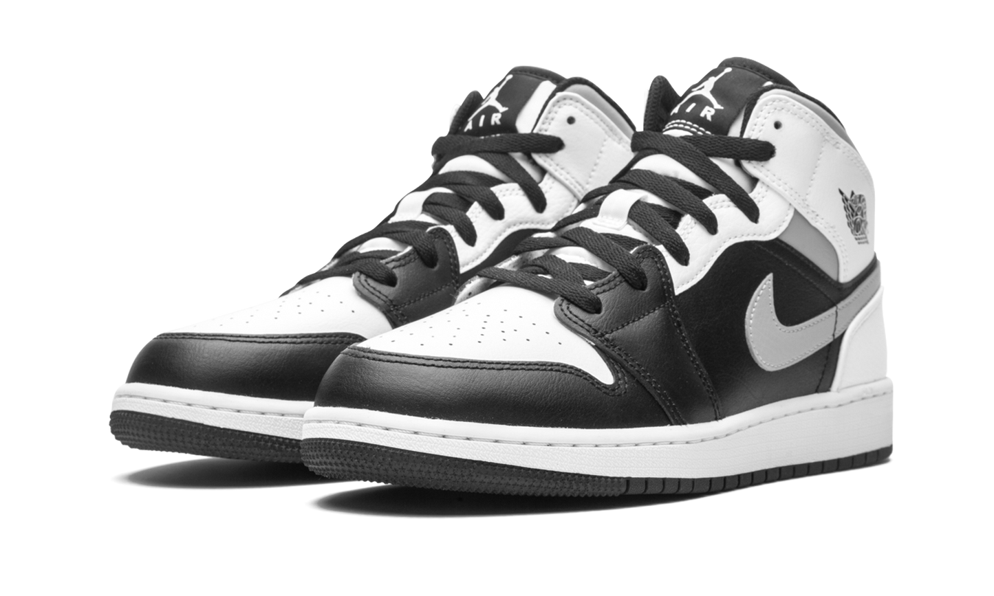 Air Jordan 1 Mid GS White Shadow 554725 073