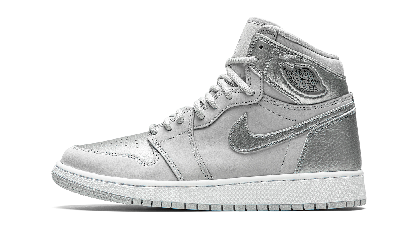Air Jordan 1 High OG GS Co.JP - Metallic Silver 575441 029