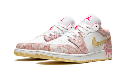 Air Jordan 1 Low SE GS Paint Drip CW7104 601