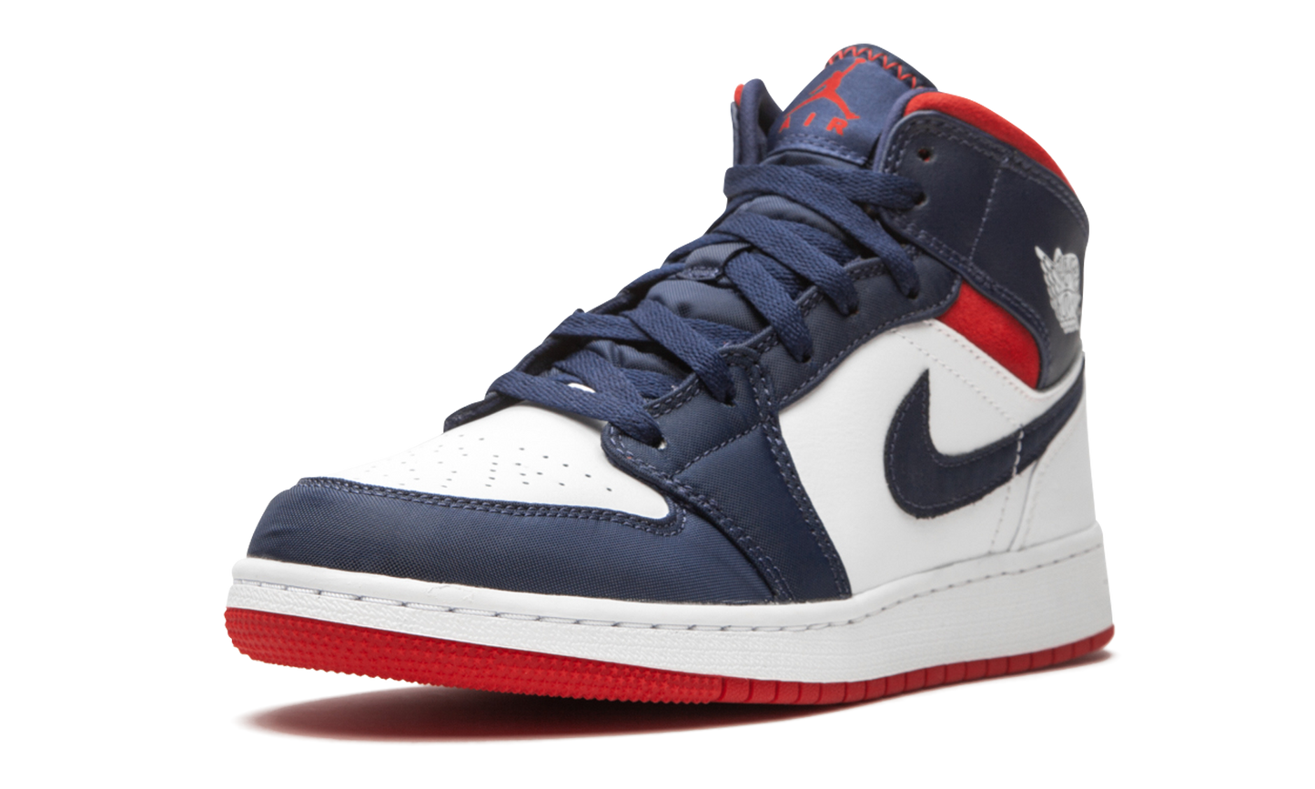Air Jordan 1 Mid SE GS USA BQ6931 104