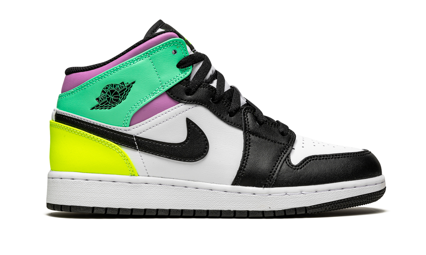 Air Jordan 1 Mid GS Pastel 554725 175