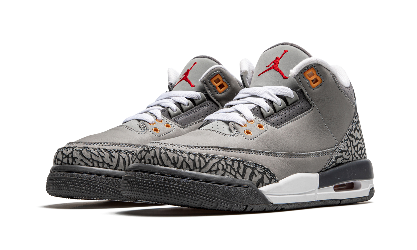Air Jordan 3 Retro GS Cool Grey 398614 012