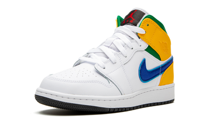 Air Jordan 1 MID GS Three Peat 554725 128