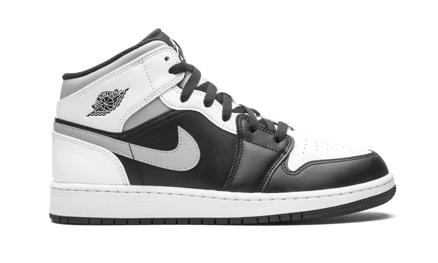 Air Jordan 1 Mid GS White Shadow 554725 073