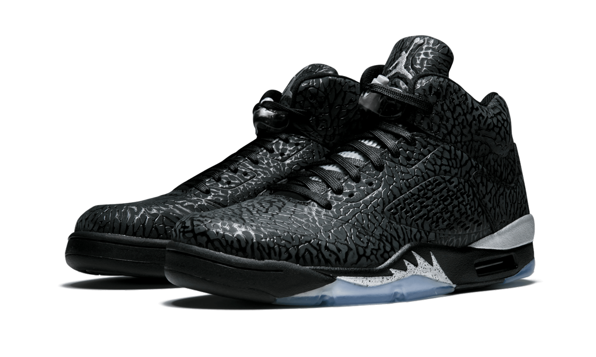 Air Jordan 5 Retro 3Lab5 Black Silver 599581 003