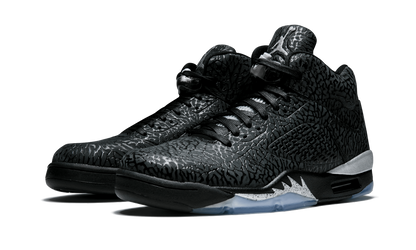 Air Jordan 5 Retro 3Lab5 Black Silver 599581 003