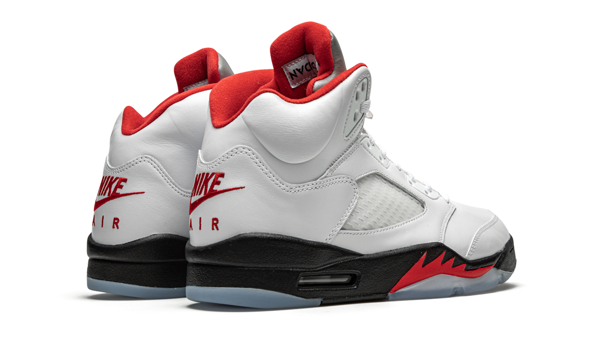 Air Jordan 5 Retro Fire Red Silver Tongue 2020 DA1911 102