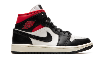 AIR JORDAN 1 MID WMNS Black / Gym Red / Sail BQ6472 061