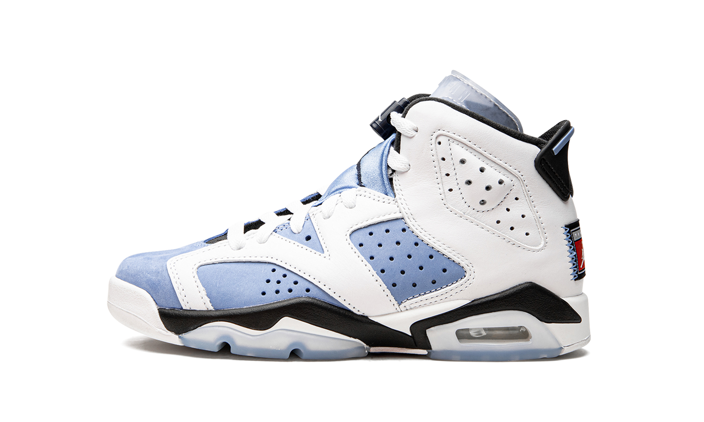 Air Jordan 6 Retro GS UNC 384665 410