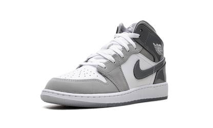 Jordan 1 Mid GS White Medium Cool Grey HF3193 100