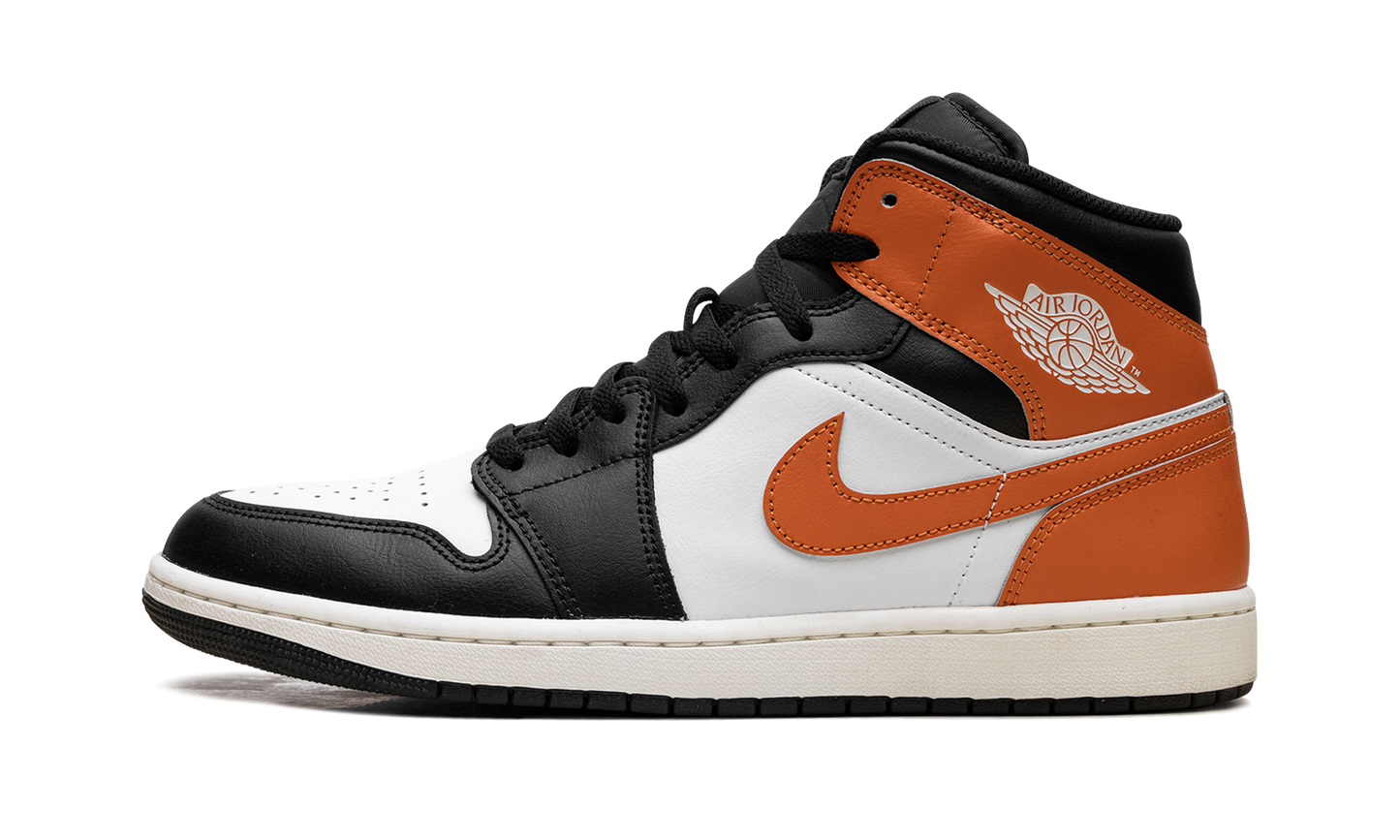 Air Jordan 1 Mid Black Toe Starfish DQ8426 801