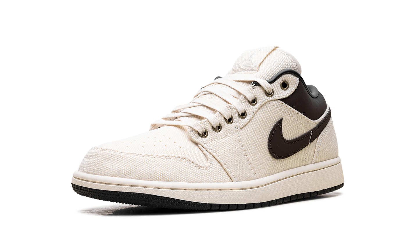 Air Jordan 1 Low Premium Pale Ivory Baroque Brown IB8058 110