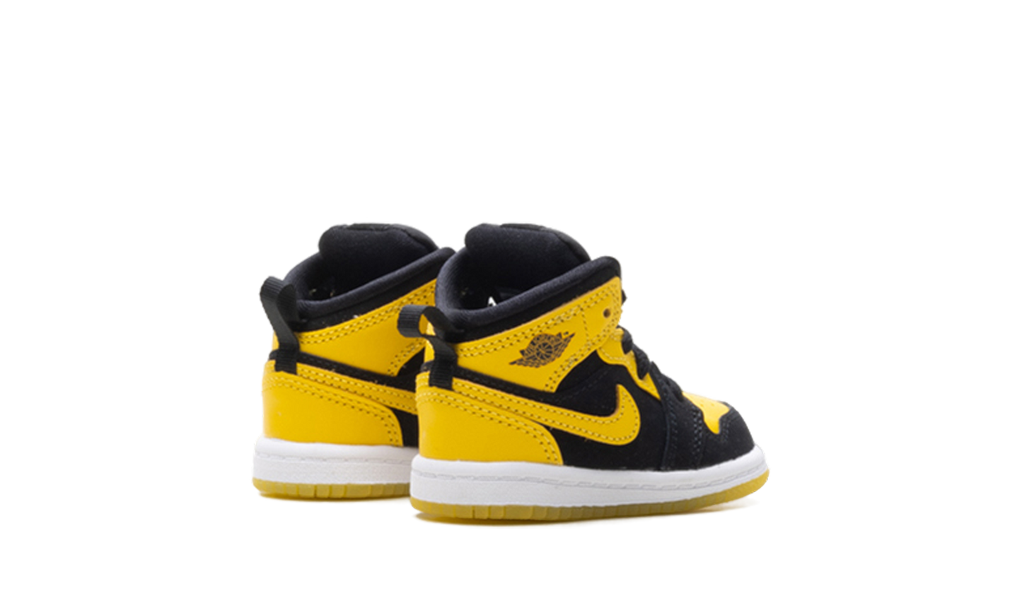 Jordan 1 Mid SE TD Black/Varsity Maize-White HJ5939 071