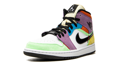 Air Jordan 1 Mid SE WMNS Lightbulb CW1140 100