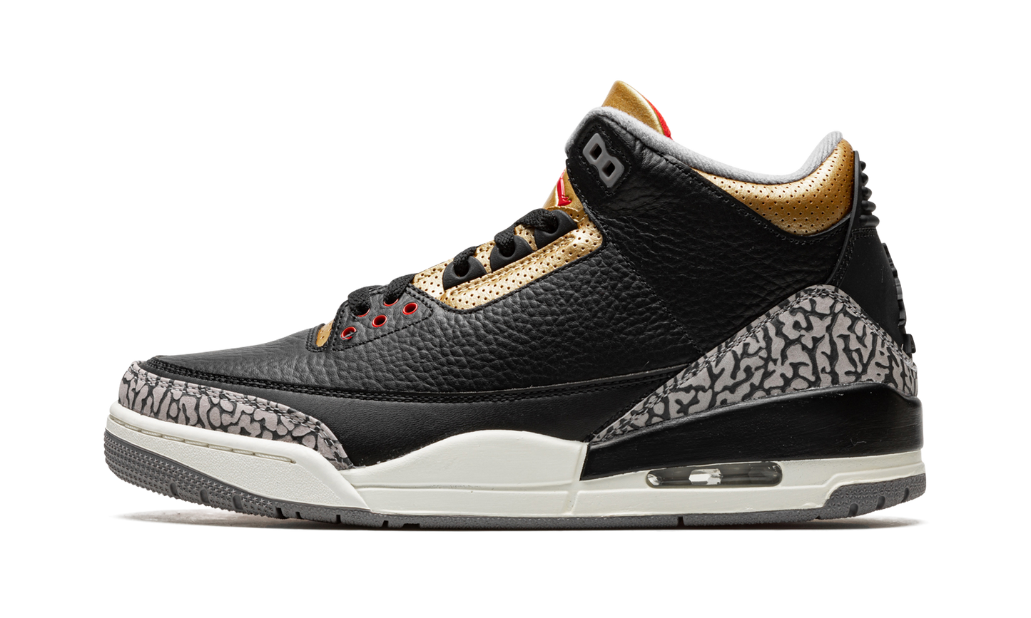 AIR JORDAN 3 WMNS Black Cement Gold CK9246 067